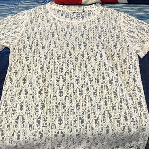 Dior sheer tee worn once